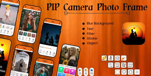PIP Camera Frames - Photo Editor Amazing Effects - Photo PIP - PIP Camera Collage Maker - PIP Effect